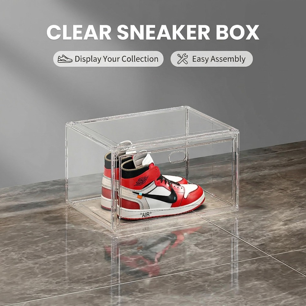 Scatola portaoggetti trasparen - Shoe Box Display recensione e prezzo